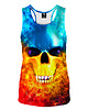 topy damskie DR.CROW Bokserka Damska Vampire Skull