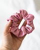 gumki do włosów Scrunchie/frotka SATIN PINK