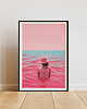 plakaty Plakat - Pink mood