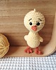 misie i maskotki Mini kurczaczek, kurka, kurczak
