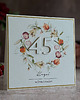 kartki scrapbooking Personalizowany zestaw na 45. urodziny - Kolekcja Jubileuszowa, BH 65a