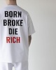 t-shirty męskie T-Shirt Oversize FLOW White (z nadrukiem)