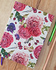 notatniki i albumy Kwiatowy notatnik A5, bullet journal