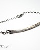 bransoletki wire wrapping Kreska black  -bransoletka 