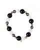 bransoletki ceramiczne Barcelona Black & Gold - bransoletka z kamieni naturalnych