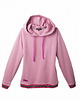 bluza z kapturem damska Bluza dresowa z kapturem damska pudrowy róż Suwałki