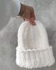 czapki damskie Wełniana czapka WOOLLY z wełny owczej  kremowa