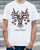 t-shirty męskie Koszulka  z nadrukiem Merry deer