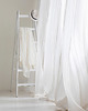 zasłony Zasłona z Lnianego Muślinu - ivory (off white)