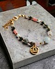 bransoletki z kamieni naturalnych WAGA - zodiac collection - PREMIUM :: gold