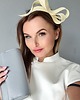 fascynatory Fascynator ELZA pastelowy ŻÓŁTY - MAŚLANY / oraz inne kolory