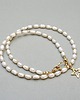 chokery Pearls /white/ perły naturalne vol. 8 - choker