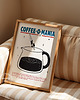 plakaty Plakat kawowy "Coffee-o-mania"- Druk Pigmentowy