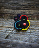 broszki Kolorowa broszka soutache