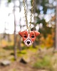 wisiory Naszyjnik pies Jack Russell Terrier wisiorek z pupilem prezent dla zwierzoluba