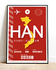 plakaty Plakat lotniczy - Hanoi Wietnam