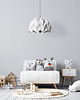 lampy wiszące Lampa wisząca origami ICEBERG L biała
