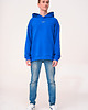 bluzy męskie Hoodie Oversize Blue