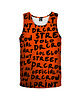 t-shirty dla dziewczynki Bokserka Top Girl DR.CROW Dr.Crow Orange