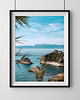 plakaty Klify Sidari, Korfu, plakat, fotografia, plik cyfrowy