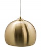 lampy wiszące Lampa wisząca Ball złota 30cm kula