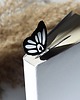 zakładki do książek Zakładka do książki "On Paper" Motyl bw