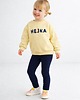 bluzy dla dziewczynki Bluza dziecięca HEJKA - żółta