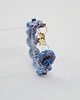 bransoletki soutache Blue light bracelet