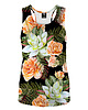 topy damskie DR.CROW Bokserka Top Lilies