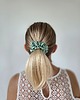 gumki do włosów Gumka jedwabna, scrunchie, frotka mint sorbet MIDI