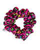 gumki do włosów Scrunchie do włosów, gumka do włosów z wiskozy Panterka candy MAXI
