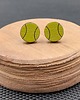 kolczyki drewniane Kolczyki drewniane TENIS