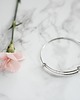 bransoletki - inne Slim Bangle Bracelet in Silver