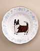 Ozdoby na ścianę Talerz na ścianę - pies corgi