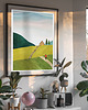 plakaty Bieszczady - na szlaku - plakat fine art