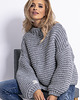 swetry damskie  Gruby sweter Chunky knit F790