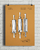 plakaty Plakat Wałek do ciasta - patent techniczny