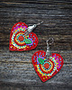 kolczyki soutache Kolekcja Frida - kolczyki kolorowe serca