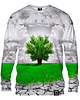 bluza bez kaptura damska Bluza Bez Kaptura Damska DR.CROW Drzewo