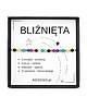 bransoletki złote BLIŹNIĘTA bransoletka zodiakalna