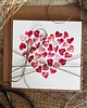 kartki scrapbooking Kartka walentynkowa z sercem 1