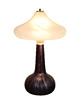 lampy stołowe Ceramiczna lampa Lawa Vintage z lat 70