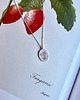 srebrne naszyjniki Truskawka- Fresa Botanica-Naszyjnik- Strawberries & Cherries