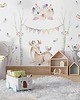 naklejki ścienne do pokoju dziecka Leśne Zwierzątka BOHO - Naklejki Rozm. L