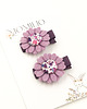 ozdoby do włosów dla dzieci Spineczki  do włosów kwiatki Anabell