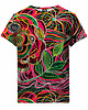 t-shirty dla dziewczynki T-shirt Girl DR.CROW Drawn Flowers