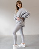 legginsy Leginsy (daily) GAME CHANGER Szary Jasny Melanż
