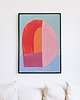 plakaty Plakat - Abstract circles 1