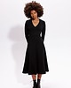 sukienki midi damskie CATHERINE DRESS czarna
