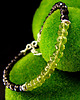bransoletki z kamieni naturalnych Bransoleta Amulet - Oliwin Turmalin Srebro